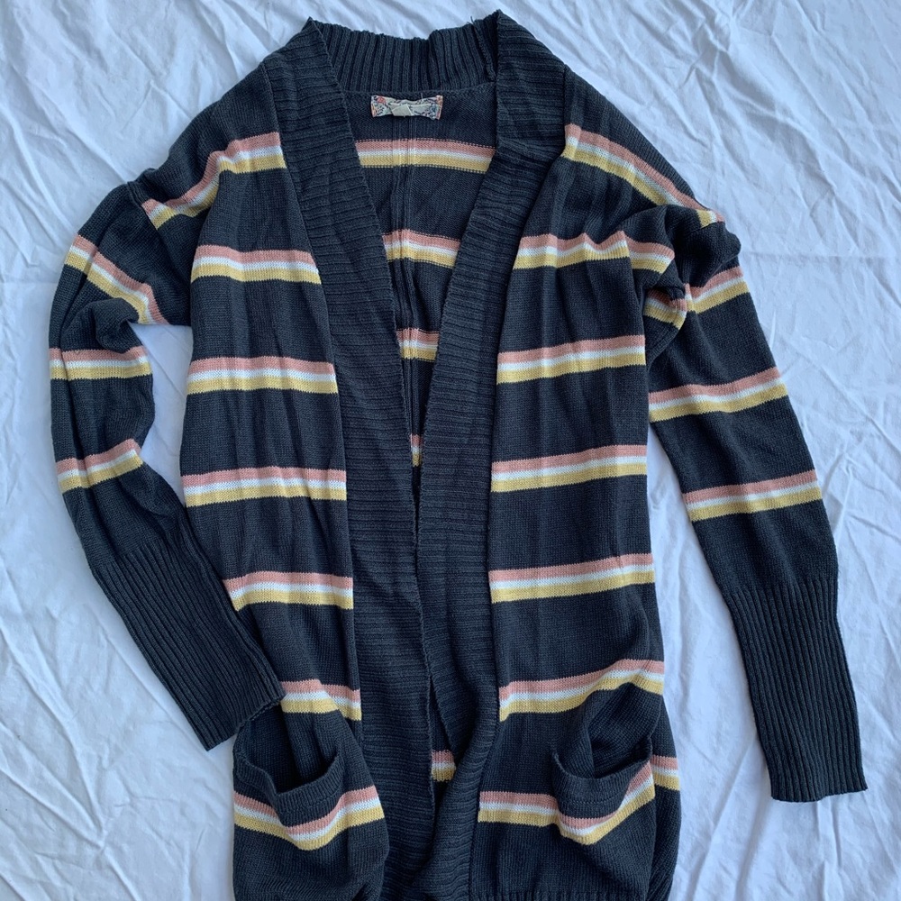 Stripe Cardigan